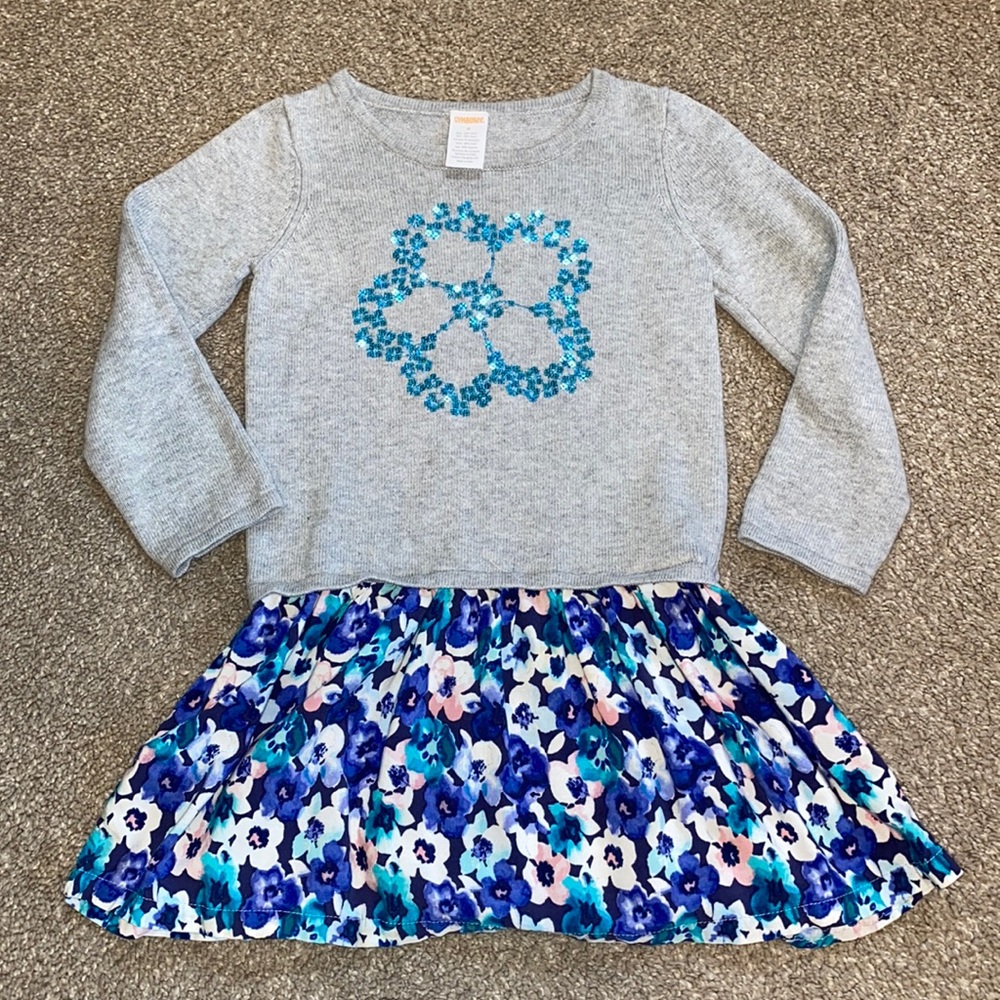 Gymboree long sleeve Dress Size 5 👗